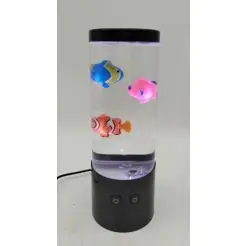 Fiske lampe - til batterie -
