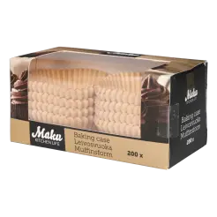 SAANA Muffinsforme papir brun - 200 stk -