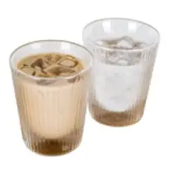 DAILY Termoglas med riller 2 stk - 25 cl -