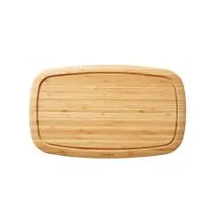 SCANPAN Skærebræt m/saftrille i bambus 50 x 30 cm - 