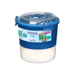 SISTEMA Lunch stack to go - blå - 