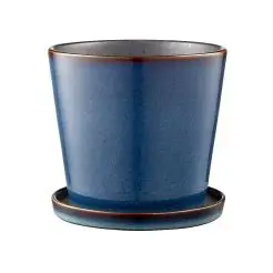 BITZ Skjuler m/underskål 14 cm - mørkeblå/sort -