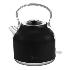 Elkedel 1,7 liter - sort pulverlakering -