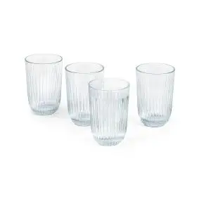 KÄHLER  Hammershøi vandglas 37 cl klar 4 stk. - klar - DRIKKEGLAS