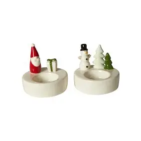 DACORE Julestage med figur, ass. design - 1 stk - JUL