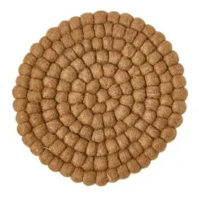 DACORE Bordskåner minidots  Ø20 cm - mørk sand - TILBEHØR