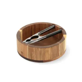HOLM Nøddeknækkersæt i akacietræ - rund - ØVRIGE PRODUKTER