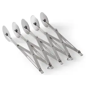 BLOMSTERBERG Dejspore med 5 hjul - stål - BAGEREDSKABER