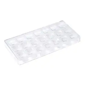 BLOMSTERBERG Chokoladeform Pyramide 21 stk. - BAGEFORME