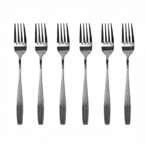 Frederiksholm kagegafler 6 stk  - stål - GAFLER