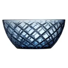 LYNGBY Sorrento salatskål Ø24 cm - blå - LYNGBY GLAS