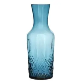 LYNGBY Sorrento vandkaraffel 1 liter - blå - LYNGBY GLAS