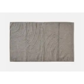 ZONE Bademåtte time 80 x 50 cm - concrete - ØVRIGE BADTILBEHØR