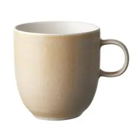 STUDIO ROUND North krus 33 cl - hvid/blank blå - KOPPER & KRUS