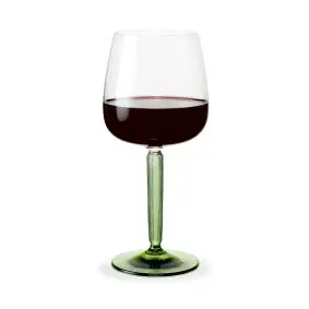 KÄHLER Hammershøi rødvinsglas 49 cl 2 stk - grøn - VINGLAS