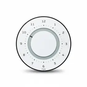 PARK ONE 2 Parkeringsur - alpine white - P-SKIVE