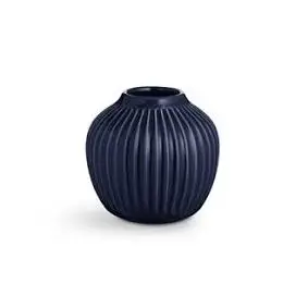 KÄHLER Hammershøi vase 13 cm - indigo - KÄHLER