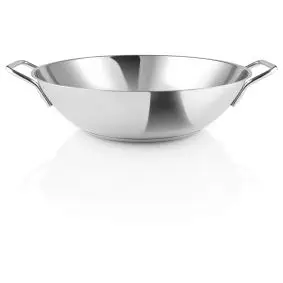 EVA TRIO Stainless steel wok - 32 cm - WOK & SAUTEPANDER