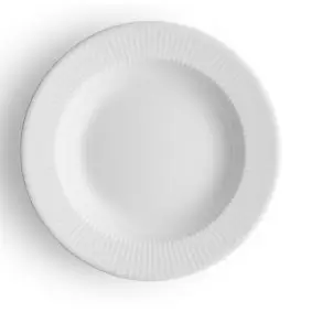 EVA TRIO Legio nova dyb tallerken 22 cm hvid - 4 stk - TALLERKNER