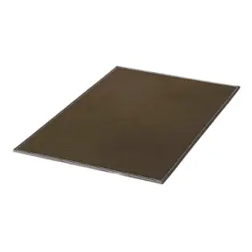 DACORE Dækkeserviet firkantet mørk brun læderlook - DUGE & DÆKKESERVIETTER