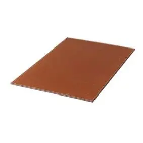 DACORE Dækkeserviet firkantet lys brun læderlook - DUGE & DÆKKESERVIETTER