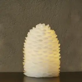 DACORE Koglelys i hvid Ø9 -13 cm - LED LYS