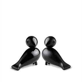 KAY BOJESEN Turtelduer, malet bøgetræ 9 cm - KAY BOJESEN