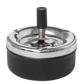 Trykaskebæger sort - HAVEN