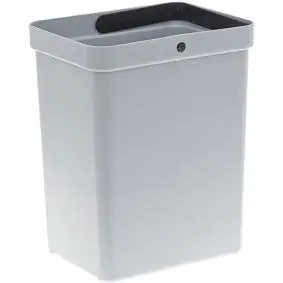 Affaldspand 10 liter - grå - HUSHOLDNING