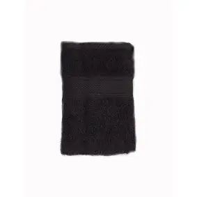Håndklæde 50 x 100 cm. sort - HÅNDKLÆDER