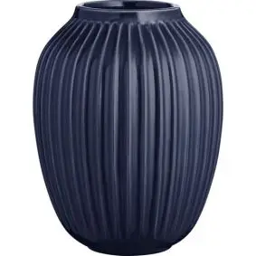 KÄHLER Hammershøi vase 25,5 cm - indigo - KÄHLER