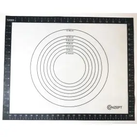 Bagemåtte silikone / glasfiber 50 x 40 cm - BAGEREDSKABER