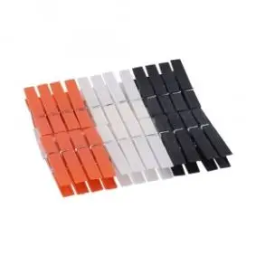 Tøjklemmer plast - 24 stk - ØVRIGE