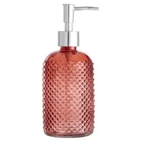 DAY Sæbedispenser glas/plast - rød - SÆBEDISPENSERE