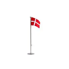 SCANDINAVIA Flagstang på fod 40 cm - PYNT & FIGURER