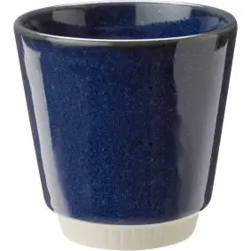 KNABSTRUP Keramik colorit kop 250 ml  - mørkeblå - KOPPER & KRUS