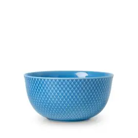 LYNGBY Rhombe color serveringsskål Ø17,5 cm - blå - SKÅLE & FADE