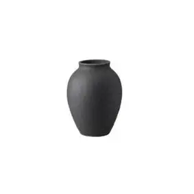 KNABSTRUP Vase 12,5 cm - mat sort - KNABSTRUP KERAMIK