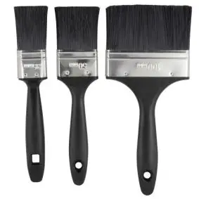 Malerpensler 3 stk - sort - DIVERSE