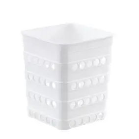 Bestikholder plastik - hvid - ØVRIGE