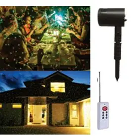 Lyskanon med 9 laser indstillinger - LYS & LYSKÆDER