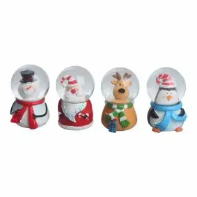 DET GAMLE APOTEK Rystekugler m/julefigure - lille - ØVRIGE