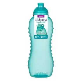SISTEMA Drikkedunk 460 ml twist 'n' sip - teal - MADKASSER & DRIKKEDUNKE
