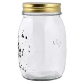 Geleglas m/skruelåg - 1000 ml - OPBEVARINGSGLAS / DÅSER