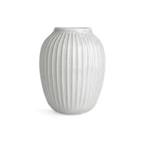 KÄHLER Hammershøi vase 25,5 cm - hvid - KÄHLER
