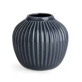 KÄHLER Hammershøi vase 13 cm - antracit grå - KÄHLER