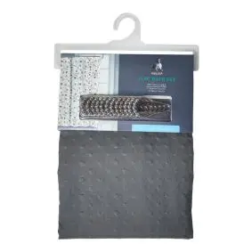 DACORE Badeforhæng 180 x 200 cm - grå - BADEFORHÆNG