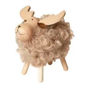 DACORE Træfigur elg brun - mellem - JUL