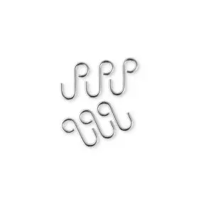 EVA TRIO S kroge i stål - 6 stk - ØVRIGE PRODUKTER