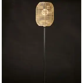 DACORE Solar lanterne på spyd H17/80 cm - natur - HAVELAMPER